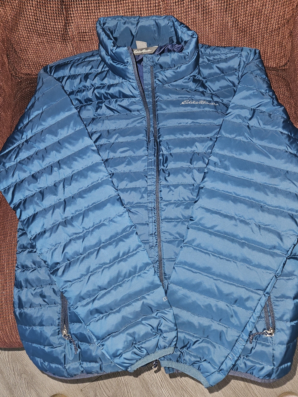Eddie Bauer Men's Lightweight Quilted Jacket - Blue